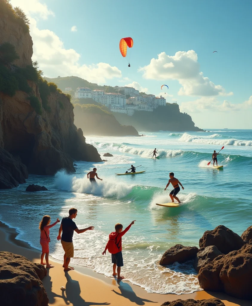 initiation au surf et aux sports nautiques